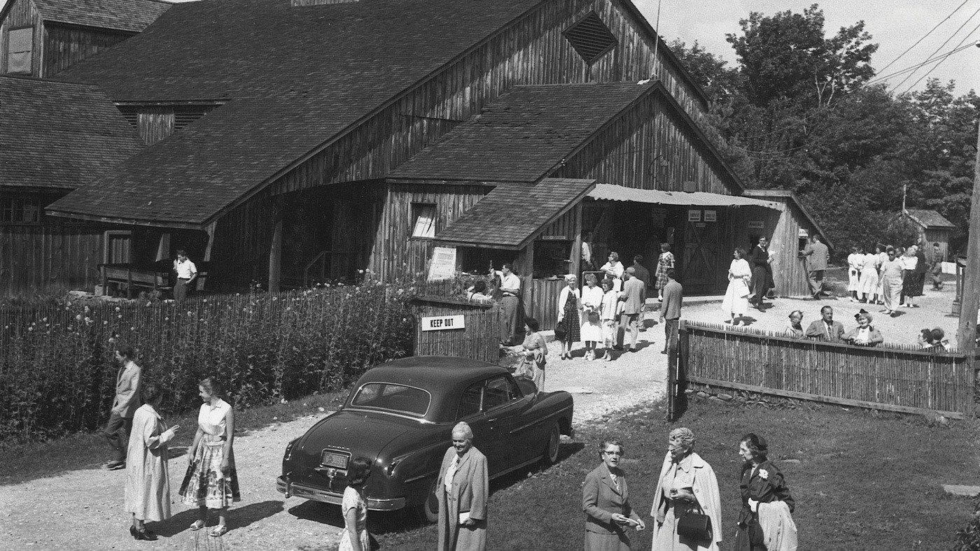 Ted Shawn Theatre c.1950s; photo New York Times