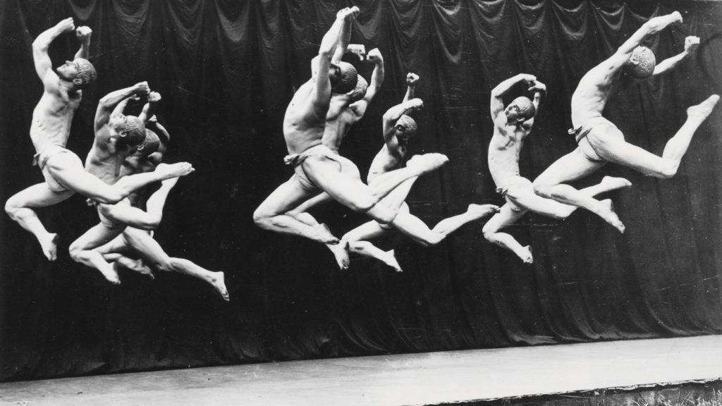 Ted Shawn & His Men Dancers; photo Shapiro Studios.