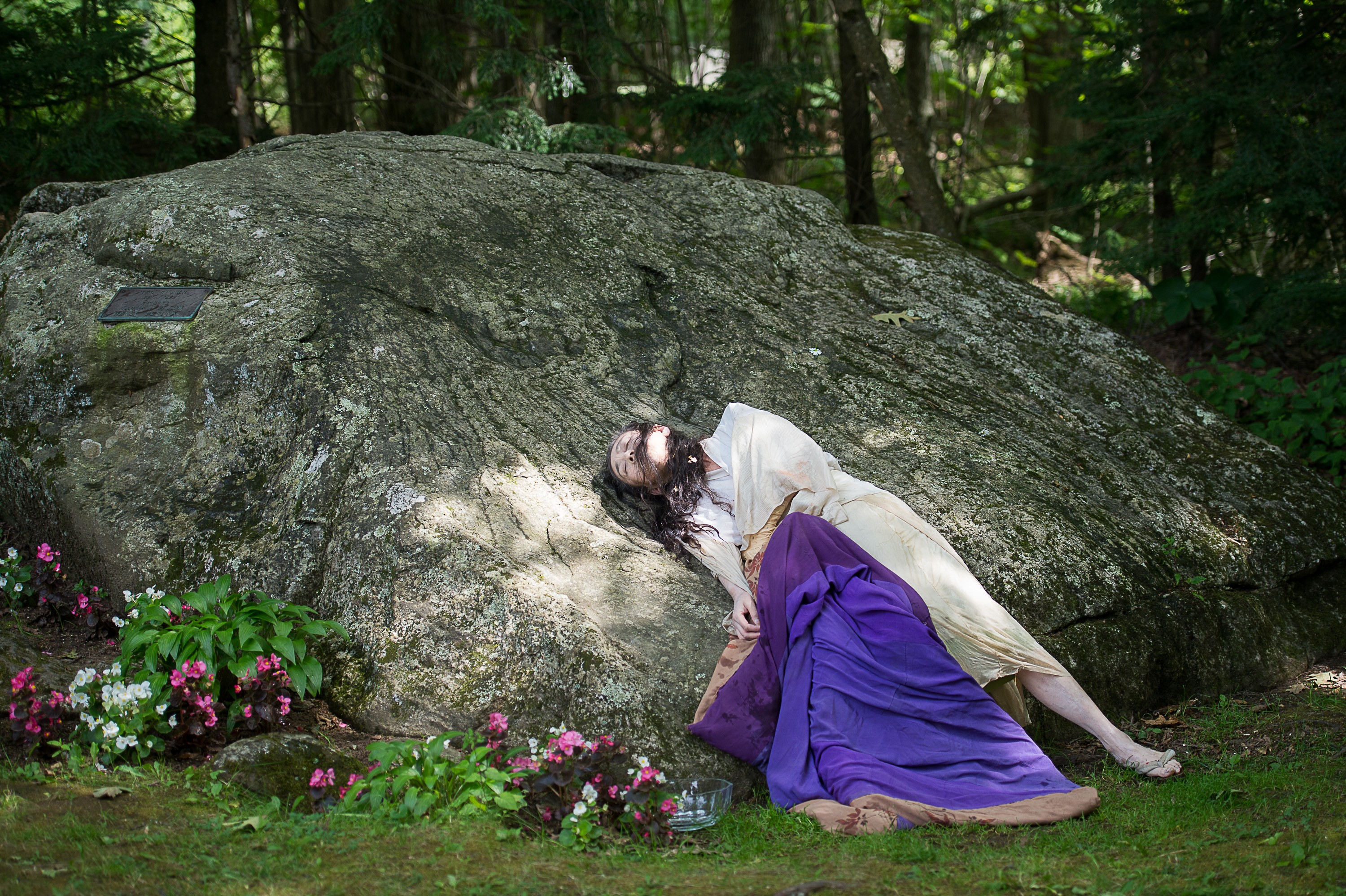 Eiko Otake in A Body at the Pillow; photo Christopher Duggan