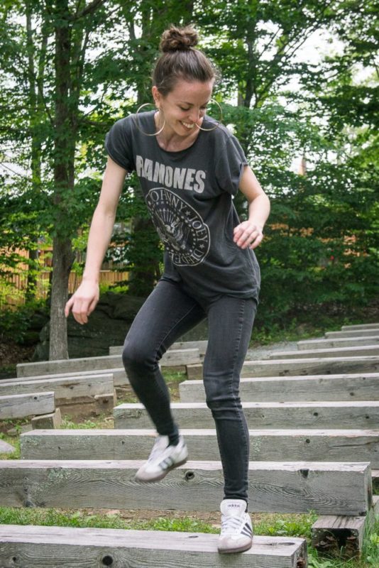 Michelle Dorrance, Founder and Artistic Director of Dorrance Dance; photo Christopher Duggan