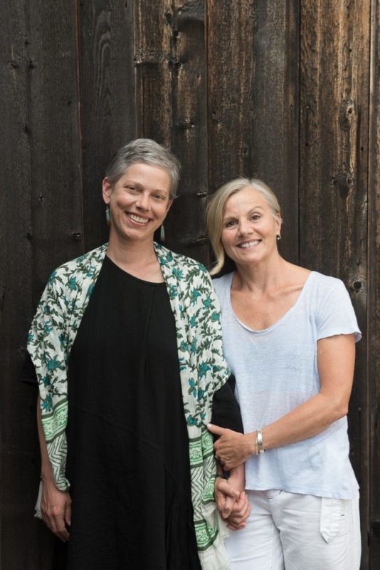  Carolyn Lucas & Diane Madden, Associate Artistic Directors of Trisha Brown Dance Company; photo Christopher Duggan