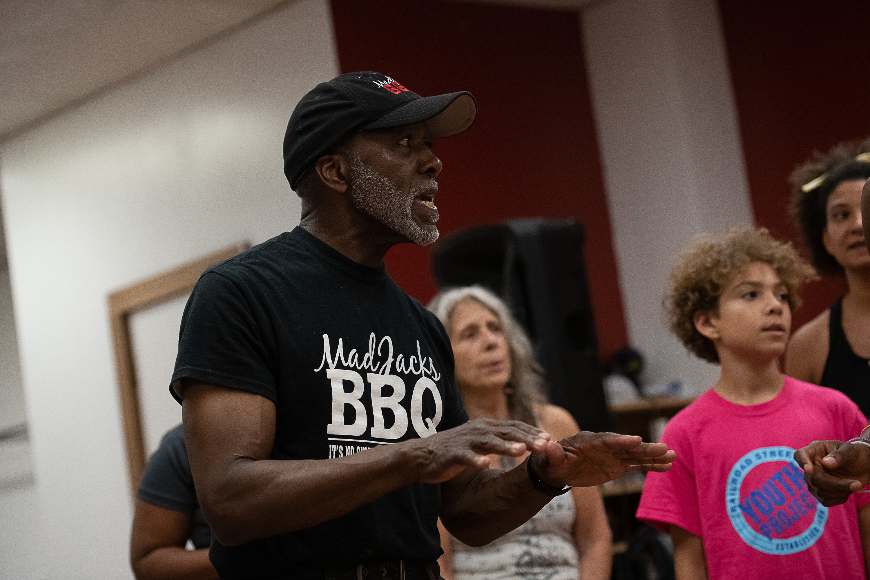 Dennis Powell with Pittsfield Moves!; photo Christopher Duggan