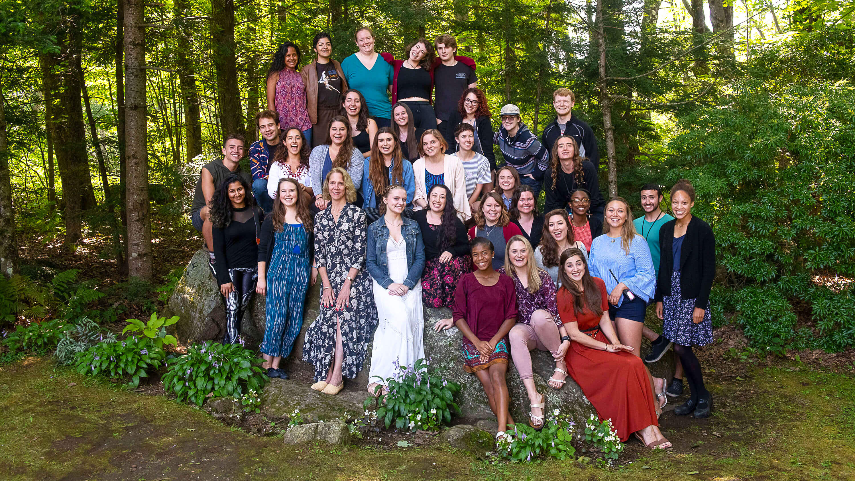2018 Festival Interns; photo Christopher Duggan