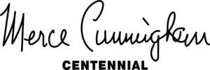 Merce Cunningham Centennial logo