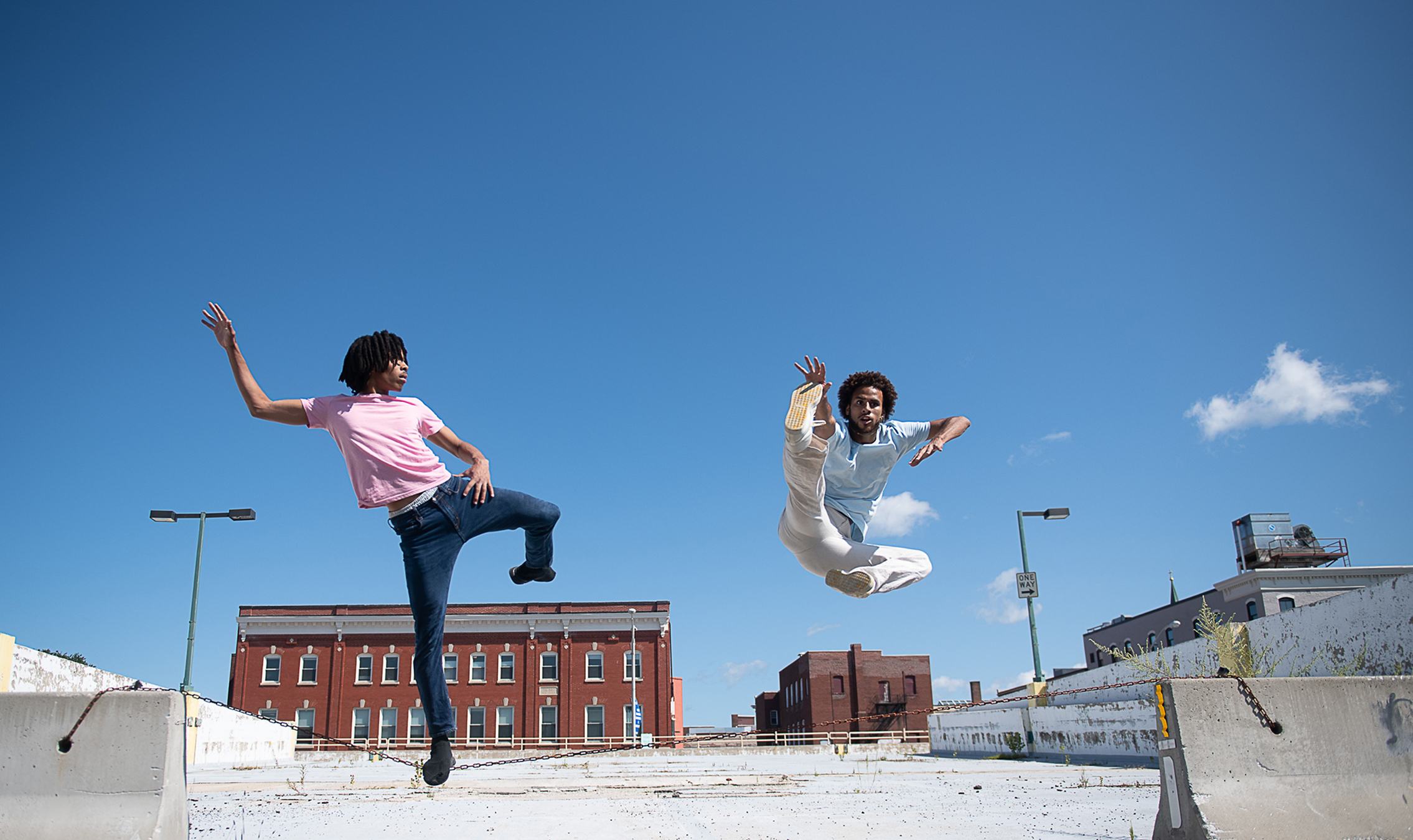 Jelani Taylor & Marsell Chavarria of Virginia Commonwealth University; photo Christopher Duggan