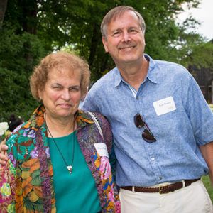 Carol & Bob Braun at the TSC Reception; photo David Dashiell