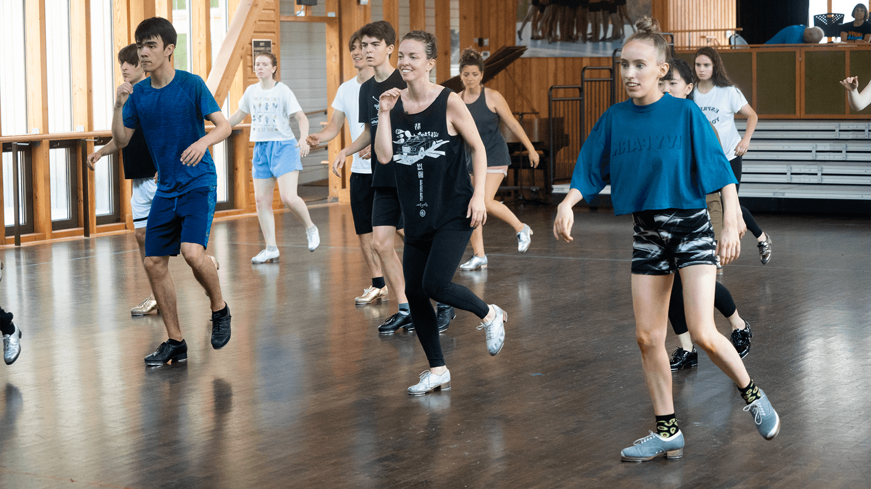 The School Tap Class with Michelle Dorrance; photo Hayim Heron