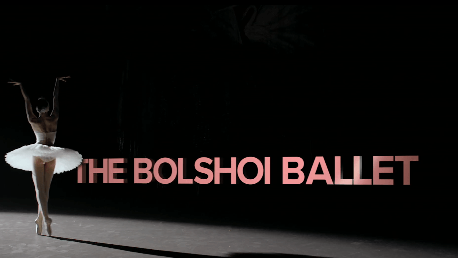 Title card for the Bolshoi Ballet in HD