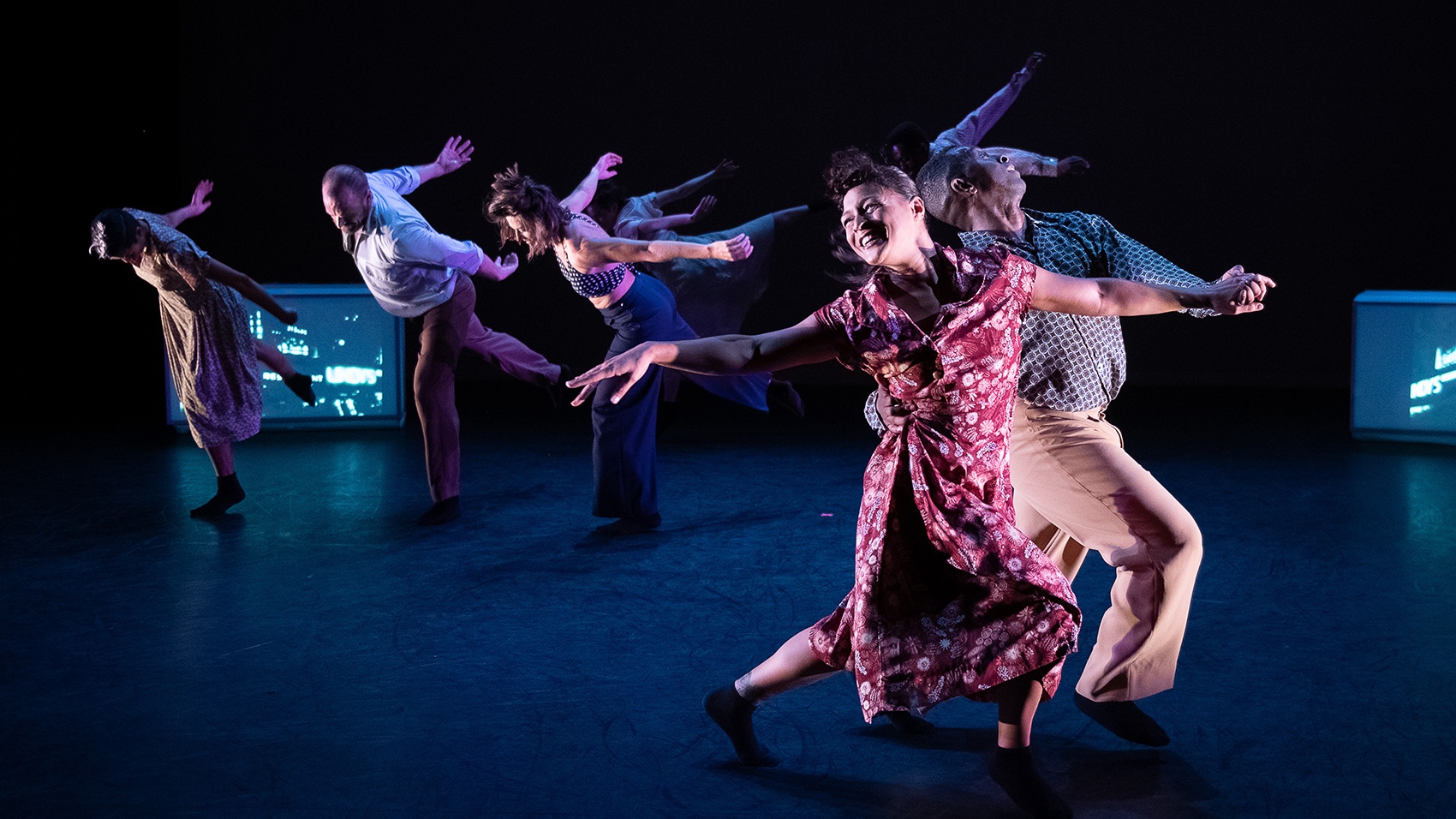 David Roussève/REALITY performs Halfway to Dawn, 2019; photo Christopher Duggan.