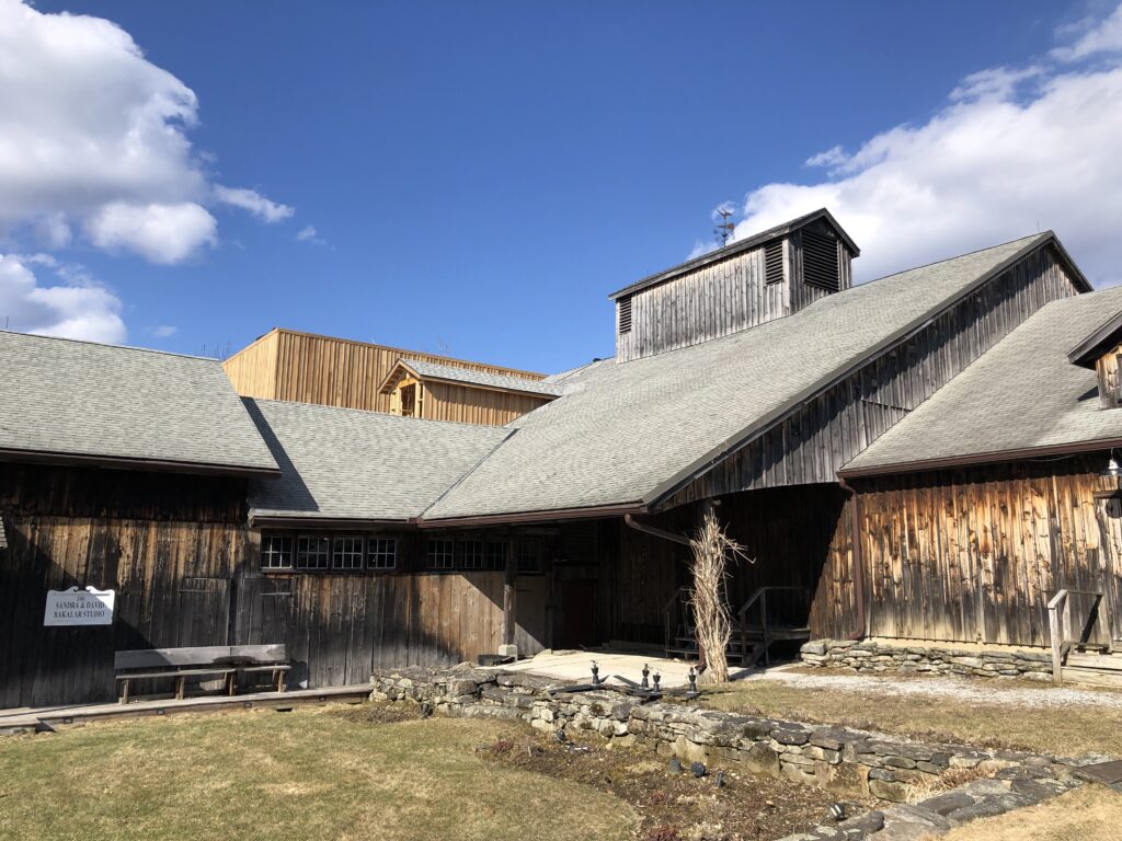 Renovation and construction on the historic Ted Shawn Theatre.